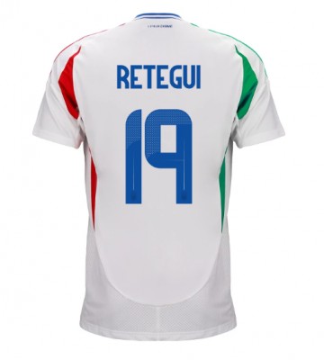 Italia Mateo Retegui #19 Segunda Equipación Eurocopa 2024 Manga Corta